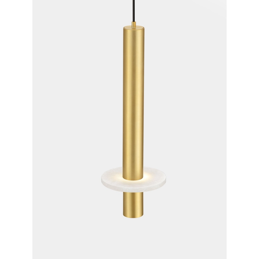 Lampe pendante de conception Noemi or avec blanc Ø 11cm Lyora 5212063503304