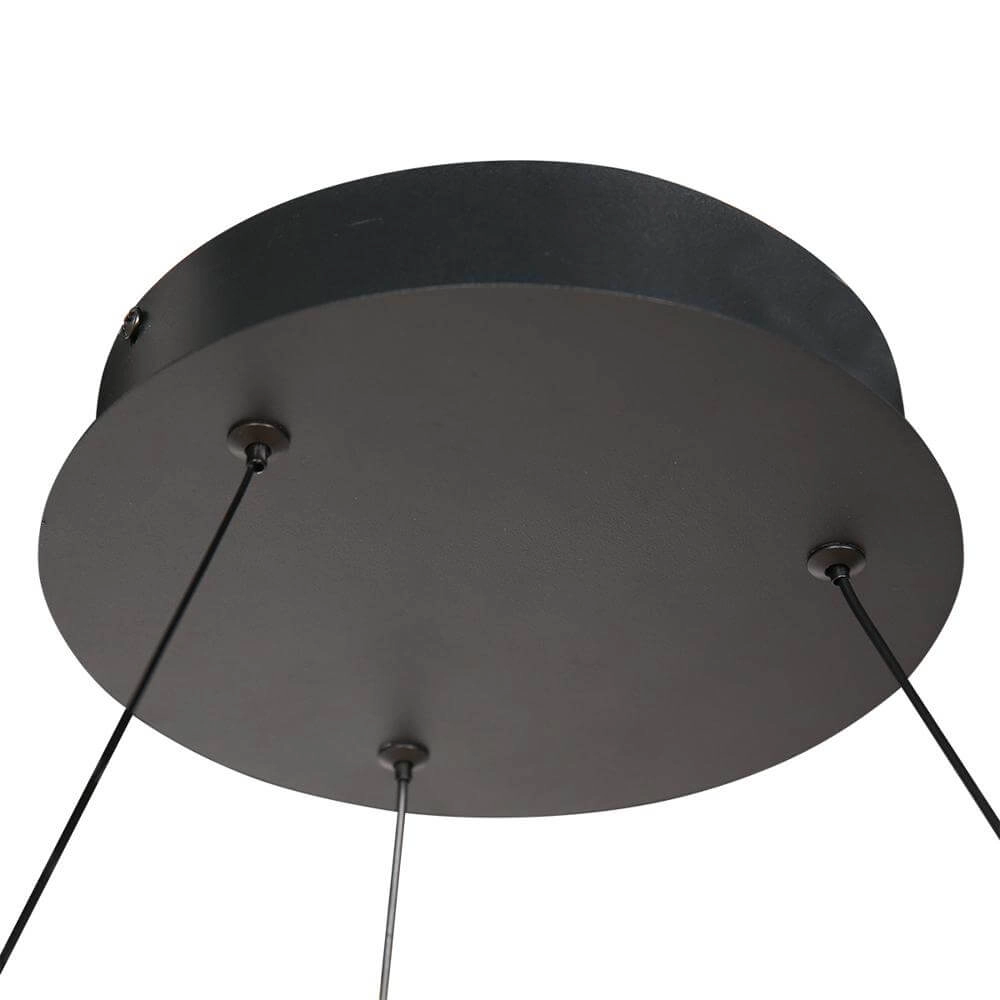 Suspension design Ringlux noir Ø 100cm Steinhauer 8712746171686