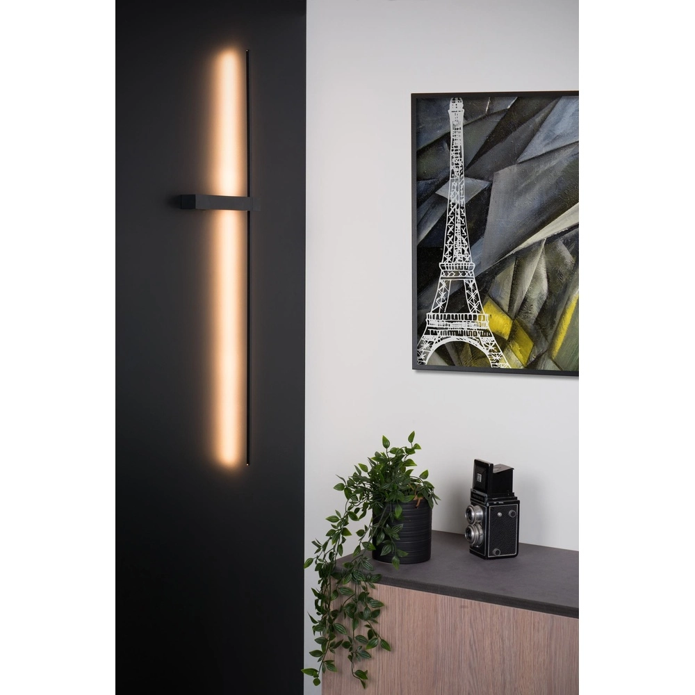 Lampe murale élégante Segin Noir 90cm Lucide 5411212126917