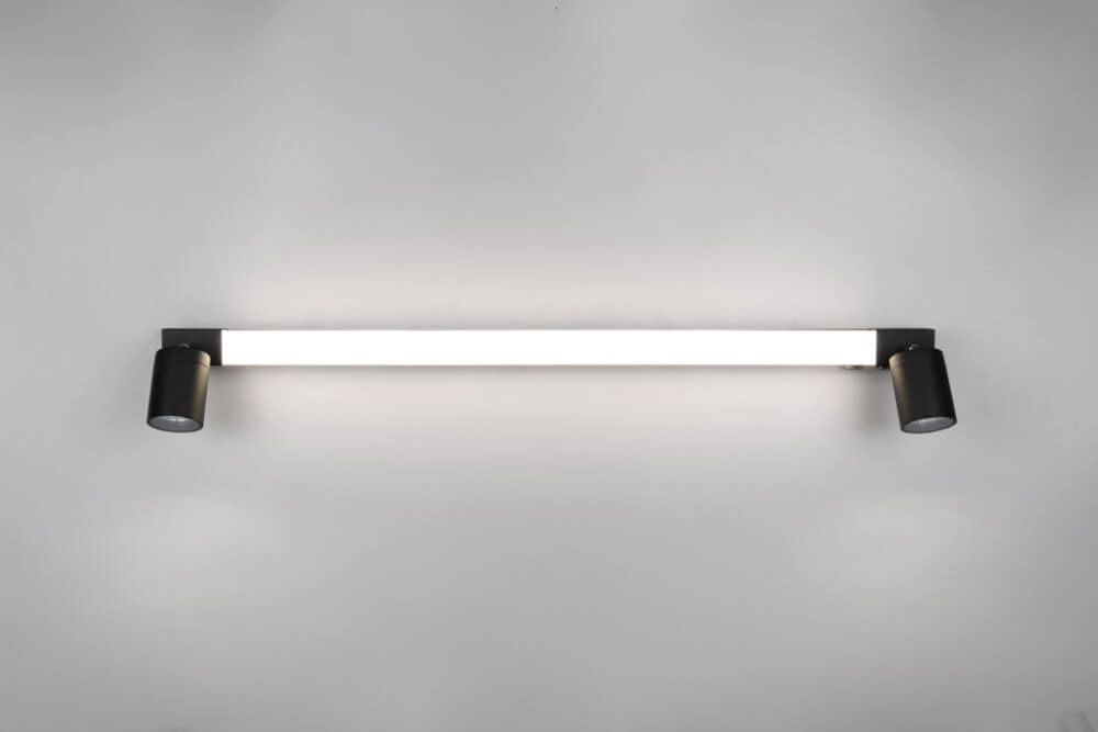 Lampe miroir Enrico 90 cm - noir Trio 4017807615654