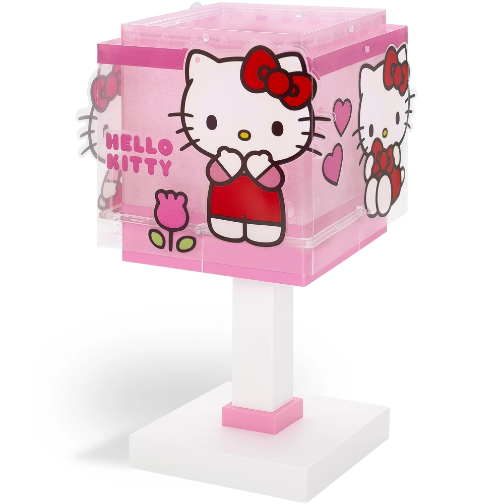 Lampe de table Hello Kitty rose