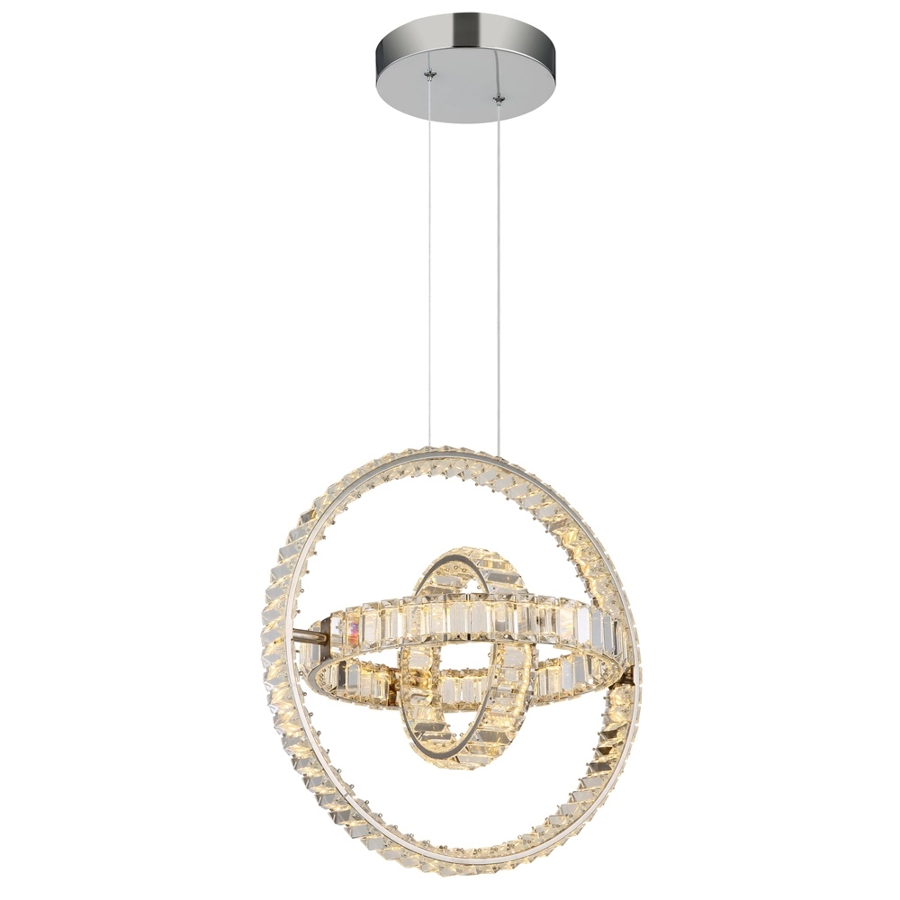 Lampe pendante unique Neil Chrome Globo 9007371516414