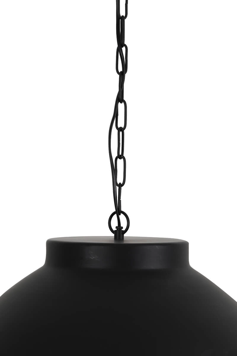Lampe suspendue Country Kylie noir Ø 60cm Light & Living 8717807108922