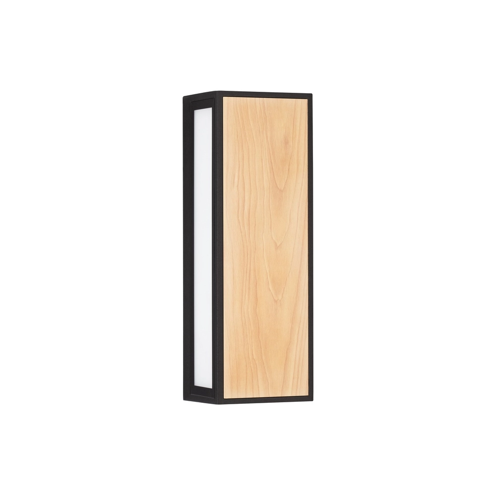Applique murale Astral anthracite avec bois Lyora 5212017449948