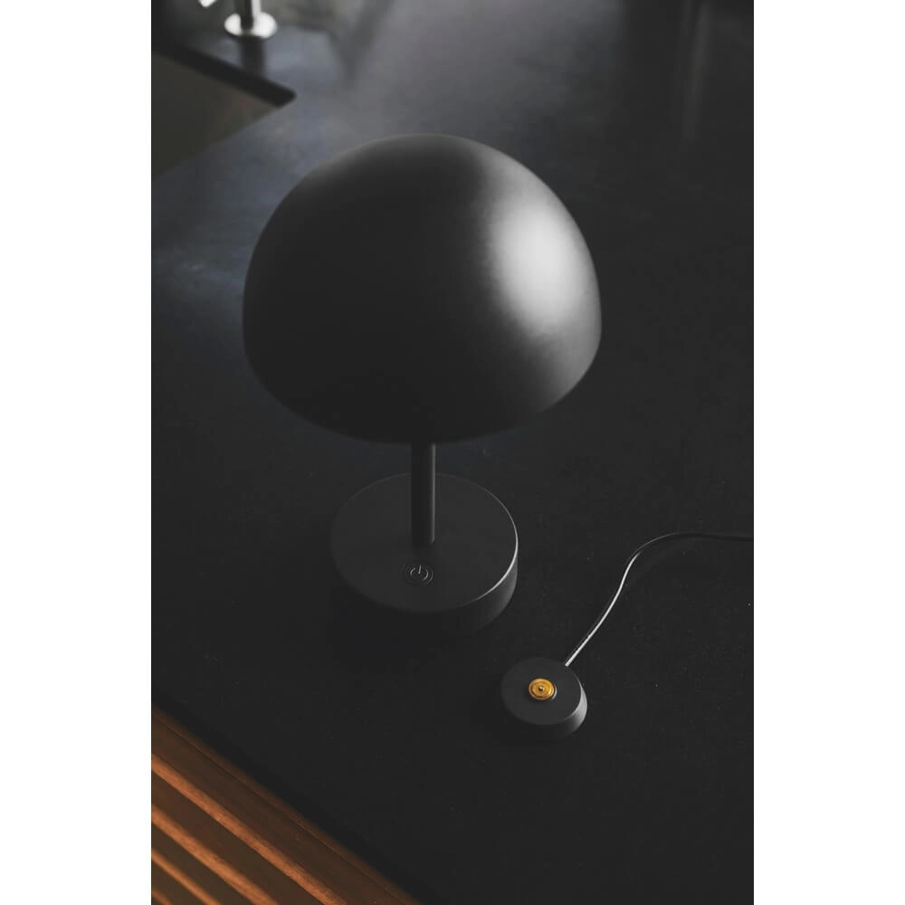 Lampe de table rechargeable Ellen noir Nordlux 5704924017483