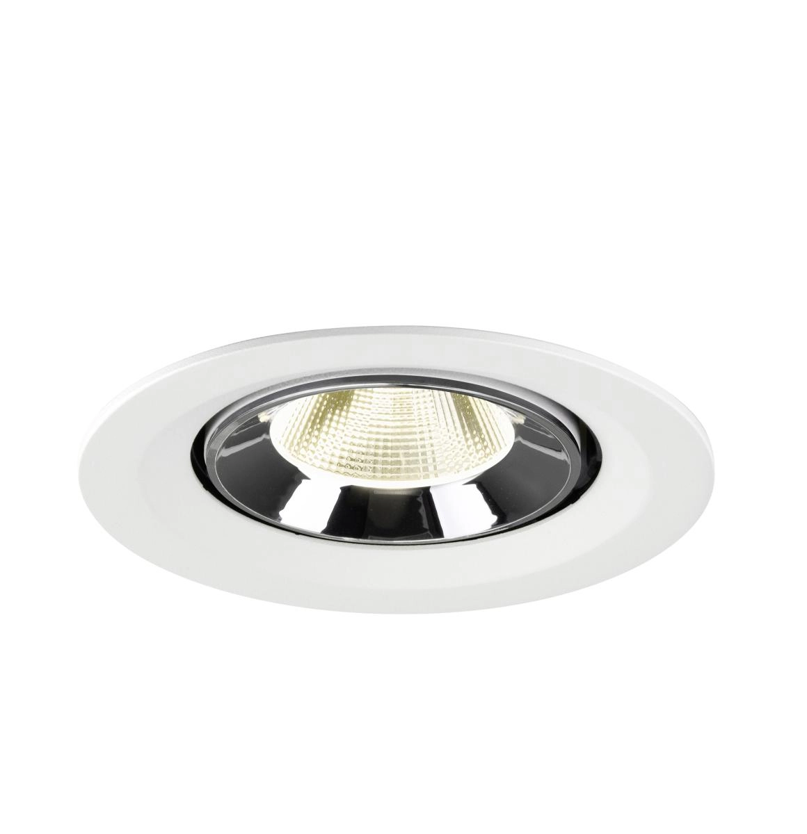 Spot encastré Numinos Gimble M blanc/chrome 4000K - 20 deg SLV 4024163311663