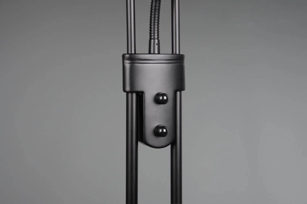 Lampe de lecture LED noire Spock Trio 4017807618143