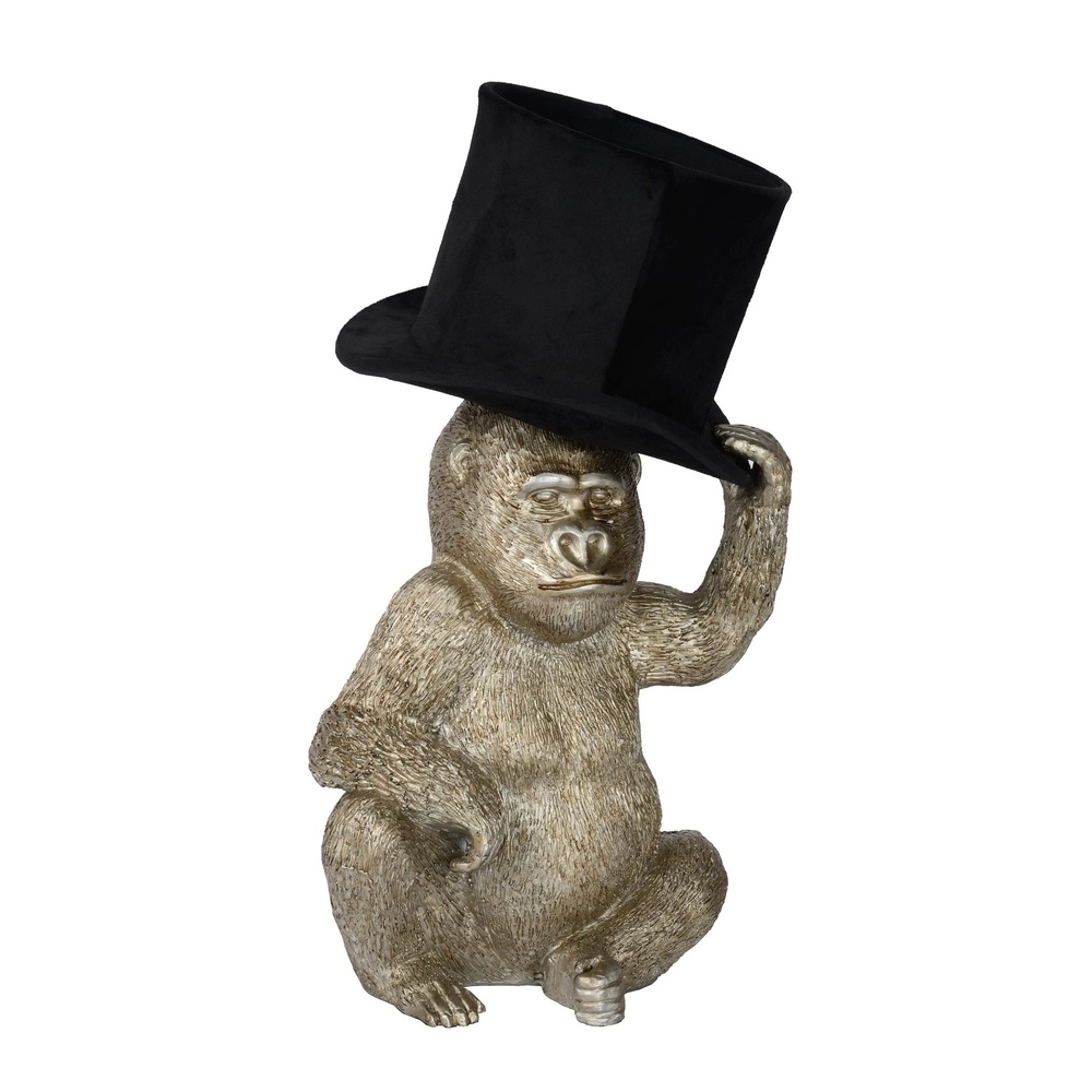 Lampe de table Extravaganza Gust Singe à capuche noire