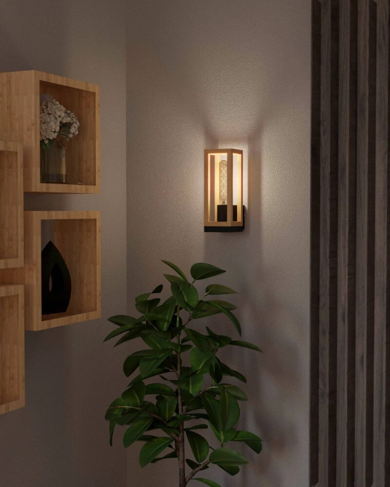 Applique en bois Nafferton Eglo 9002759437459