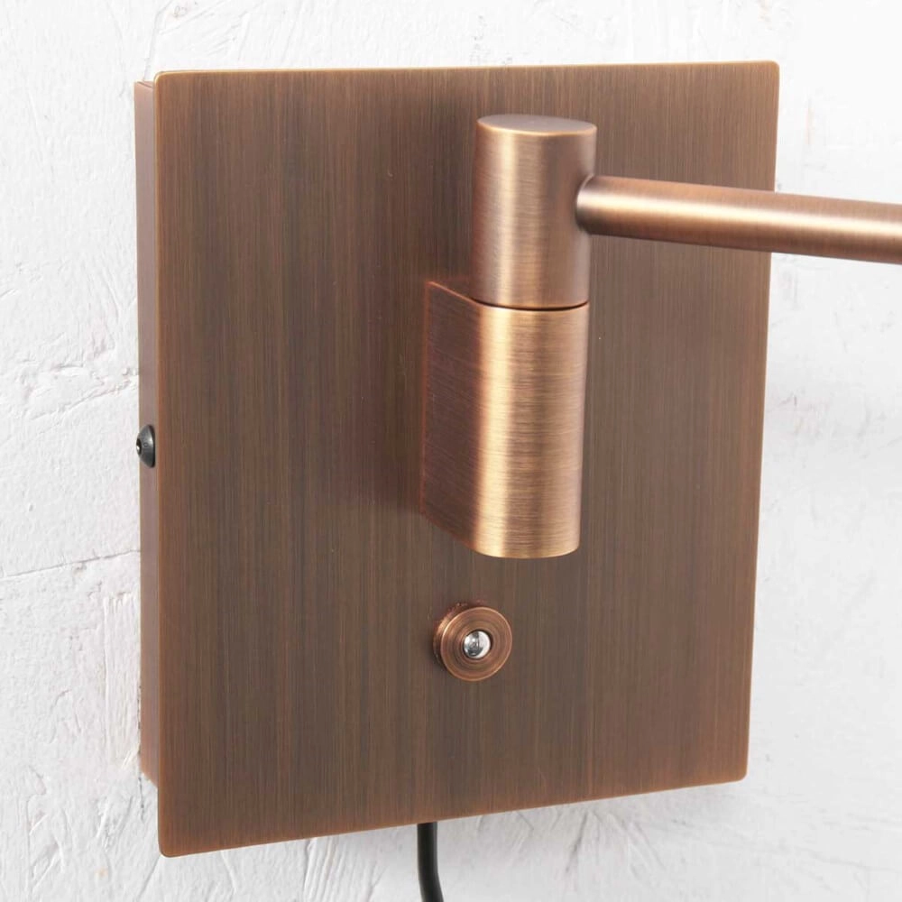 Liseuse murale en bronze Retina Steinhauer 8712746166026