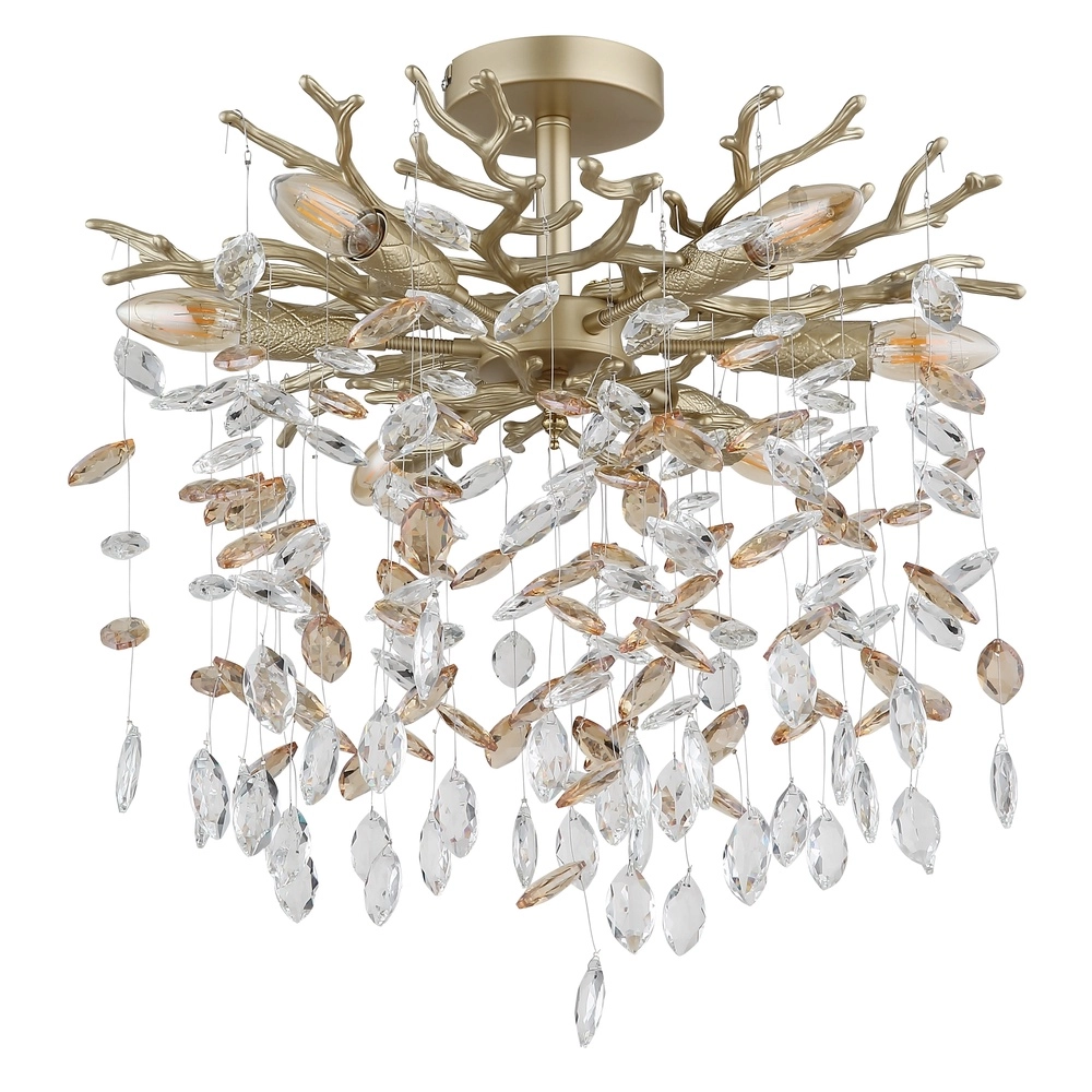 Lampe de plafond Queena or Ø 50cm Globo 9007371531653