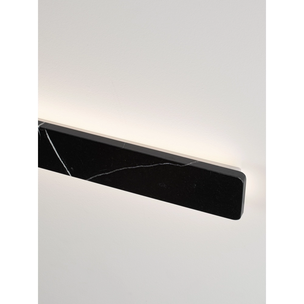 Lampe murale élégante Alyssa marbre noir