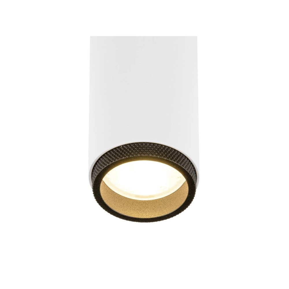 Spot monté en surface Grip! M blanc avec noir 3000K SLV 4024163304672