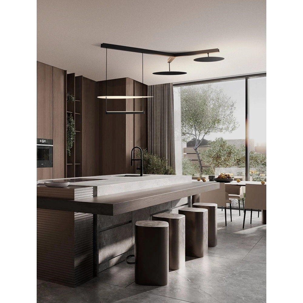 Suspension Diona noir et blanc Lyora 5212017451507