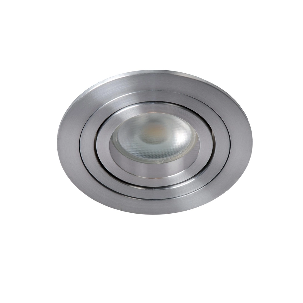 Projecteur encastré Tube chrome Ø 9,2cm