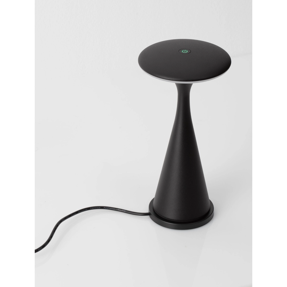 Lampe de table design Grigio noir Lyora 5212017479044