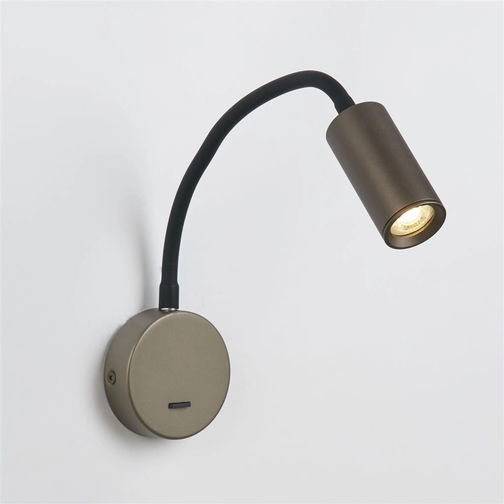 Lampe de chevet Ciara bronze flexible