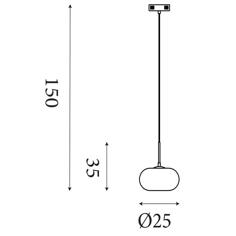 Suspension Confetti Conception à 1 lumière Searchlight 5053423307107