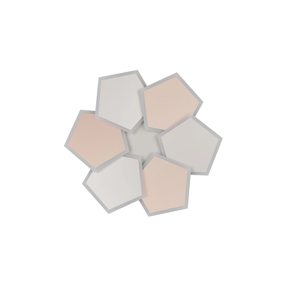 Lampe de plafond unique Zaya S mocha brown Trio 4017807684995