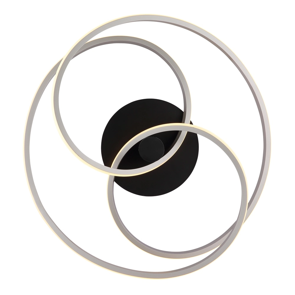 Lampe de plafond moderne Glyxar Noir Globo 9007371453788