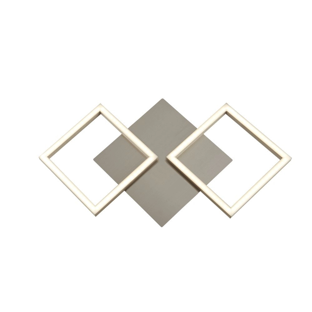 Applique design Wall Art 47cm gris