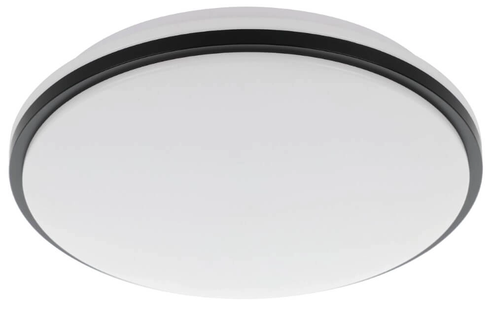 Plafonnier de salle de bain Pinetto Ø 34 cm - noir Plafonnier de salle de bain Pinetto Ø 34 cm - noir