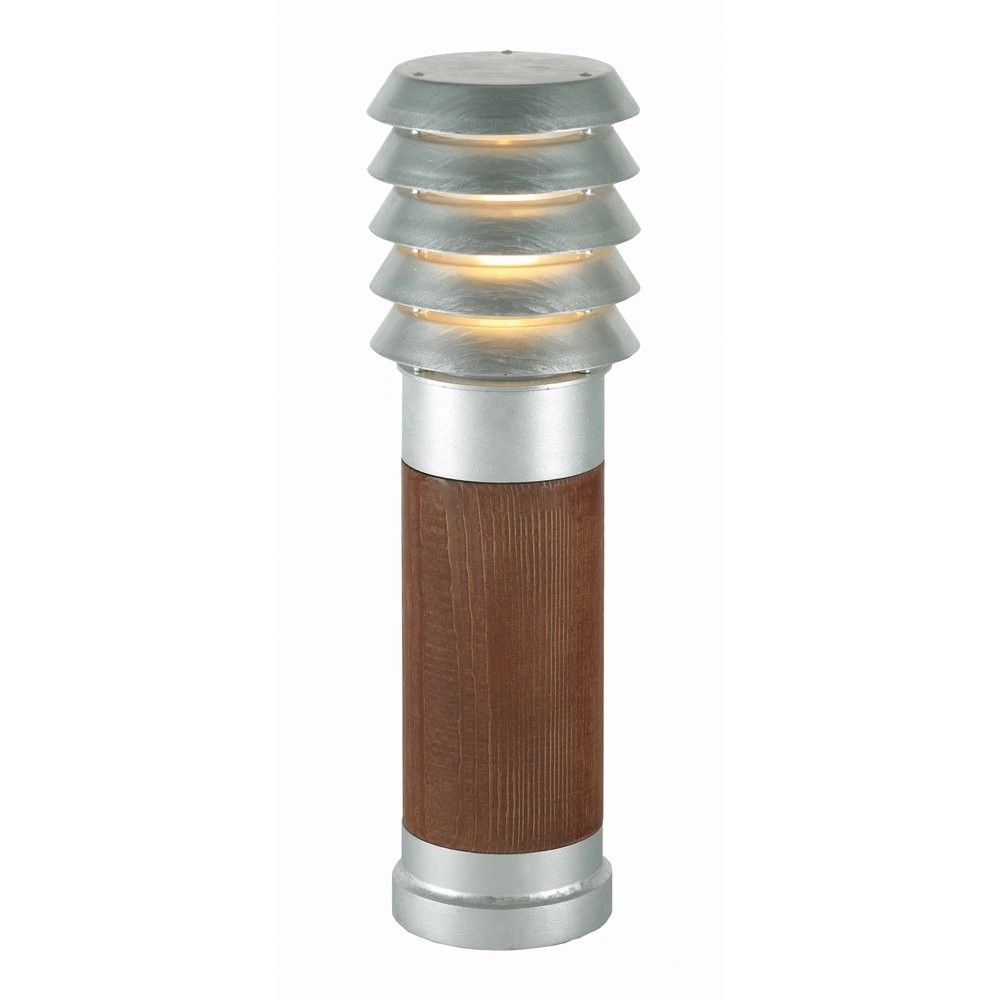 Lampe de terrasse en zinc Selhalm mit Holz