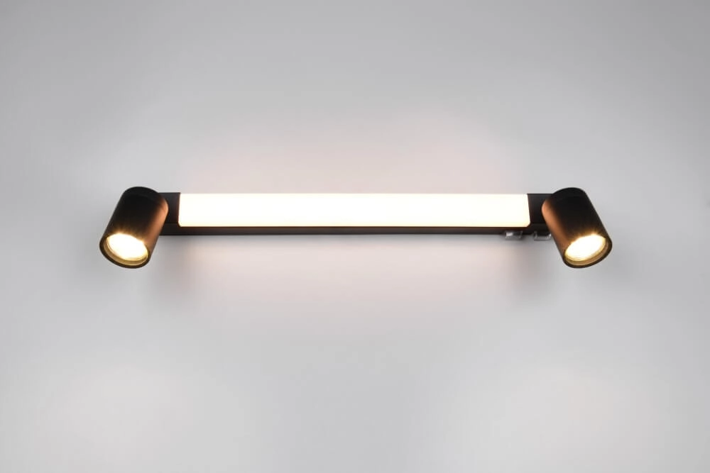 Lampe miroir Enrico 60 cm - noir Trio 4017807615630