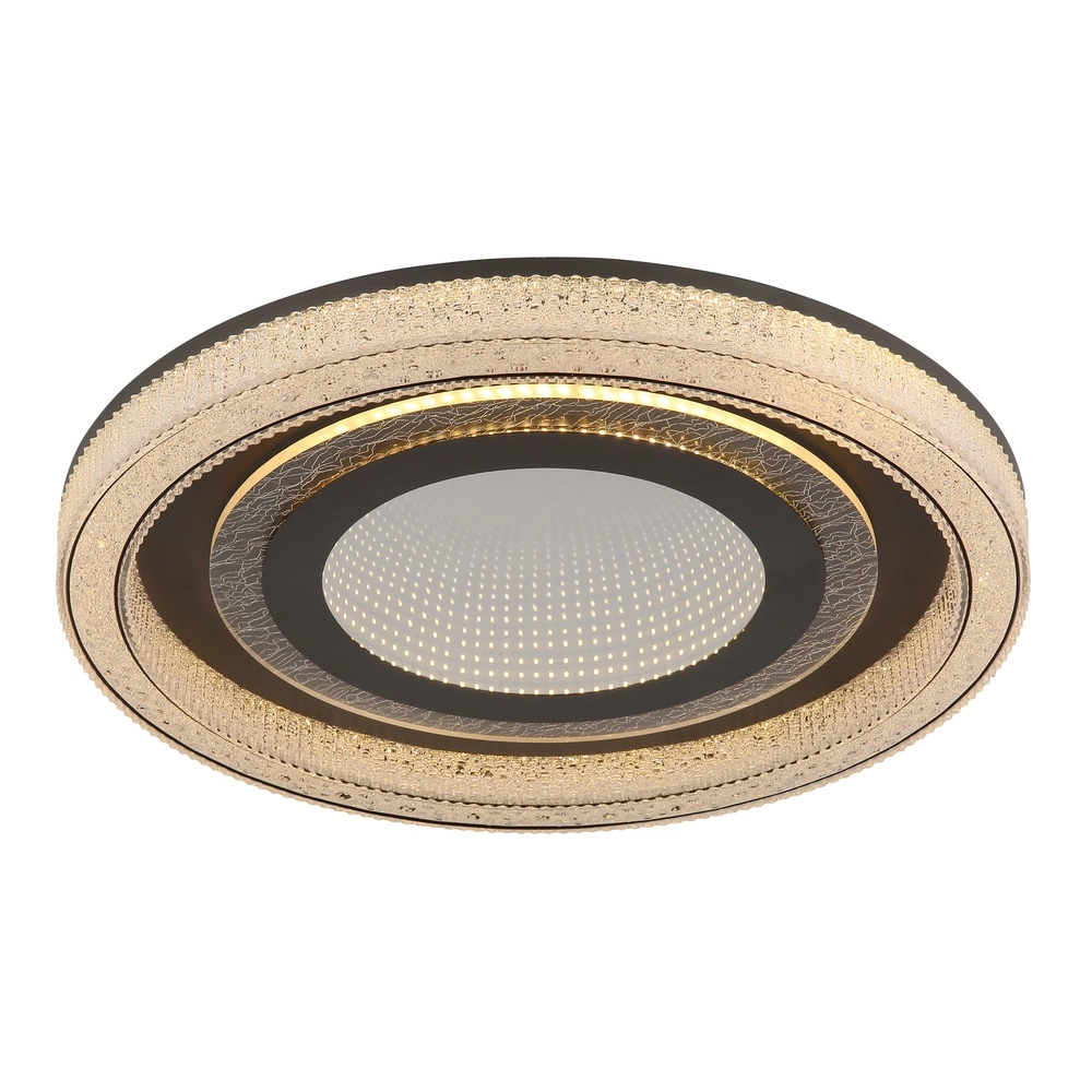 Lampe de plafond Alsuna anthracite à effet unique Globo 9007371518340
