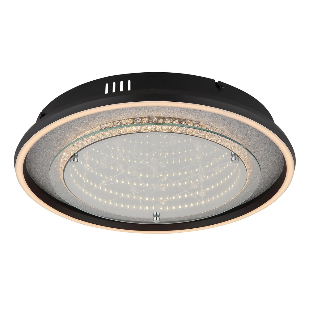 Lampe de plafond noire Mirrora Ø 40cm Globo 9007371566853