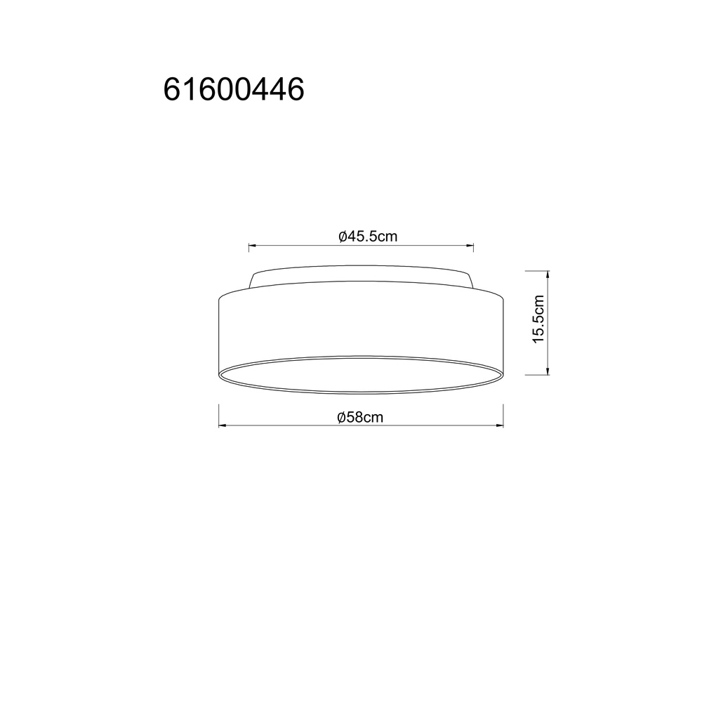 Lampe de plafond Jule Blanc Globo 9007371589326
