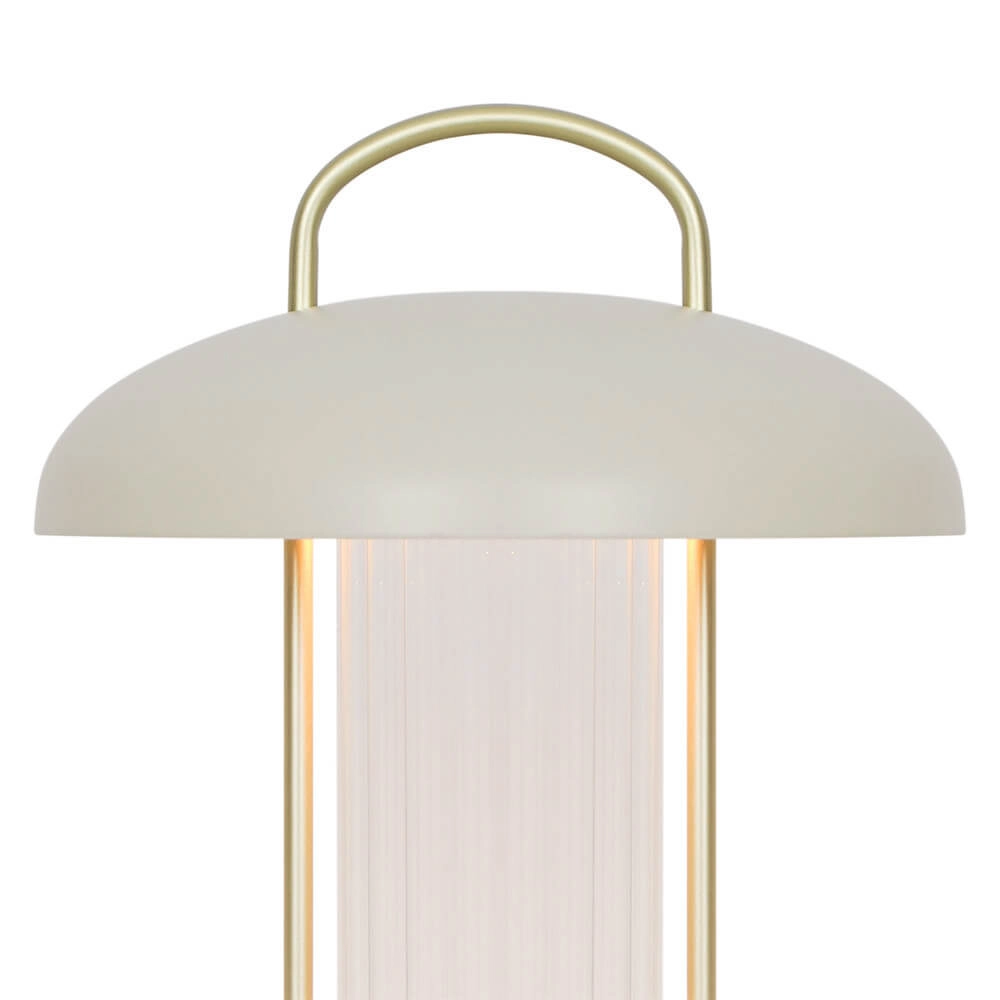 Lampe de table Mirano Brun sable rechargeable Nordlux 5704924024603