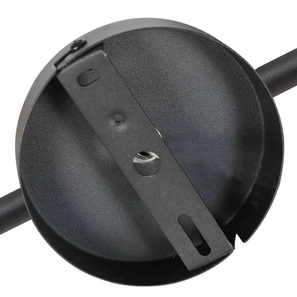 Plafonnier Oeroe noir avec or 3 lumières Steinhauer 8712746176346