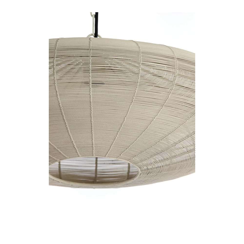 Lampe suspendue Bahoto blanc Ø 60cm Light & Living 8717807705299