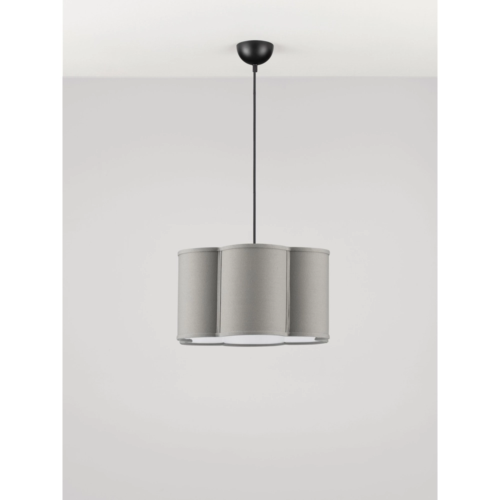 Lampe suspendue Bloosy gris Lyora 5212017493552