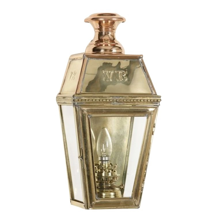 Lampe d'extérieur rurale Kensington Passage fait main - cuivre antique (ant)
