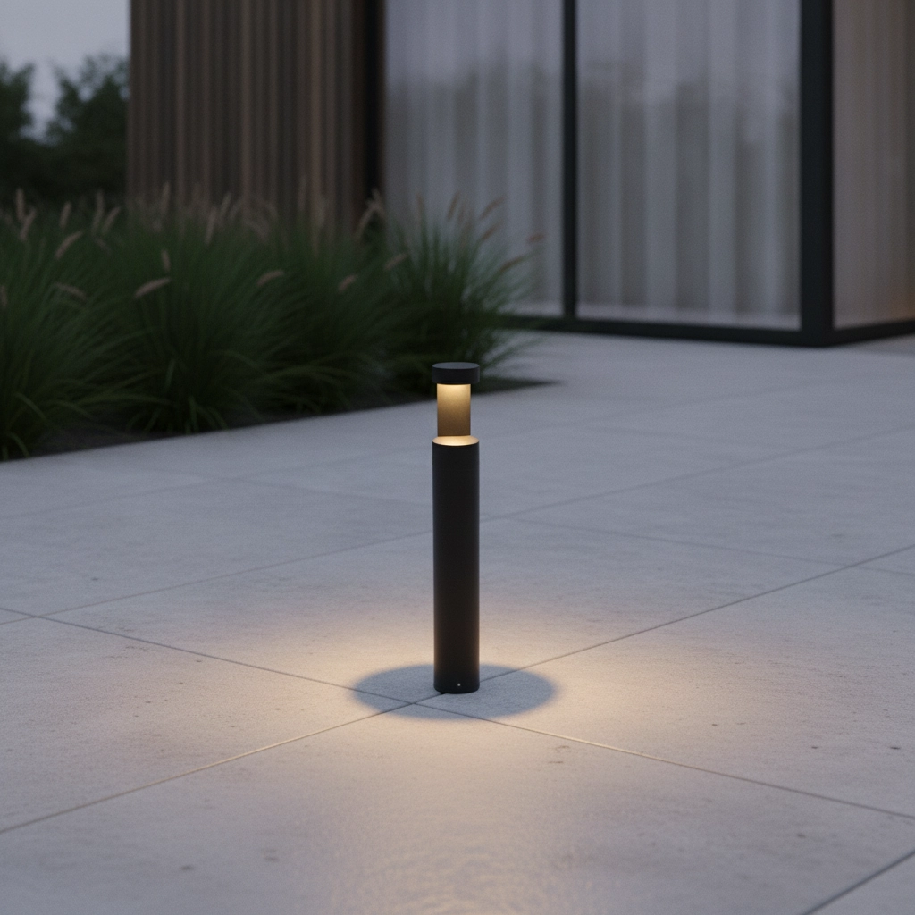 Lampe de jardin design Tala noir