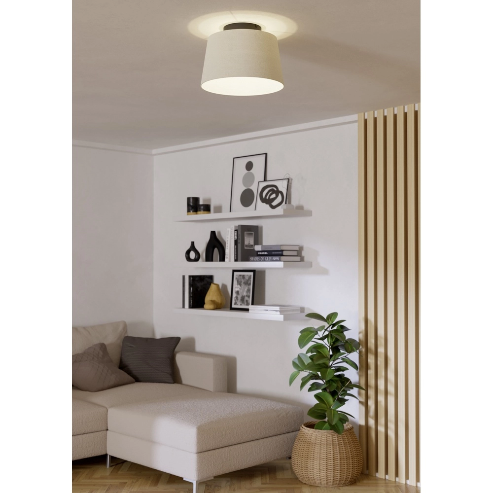 Lampe de plafond Febres Ø 35cm - sable Eglo 9008606312764