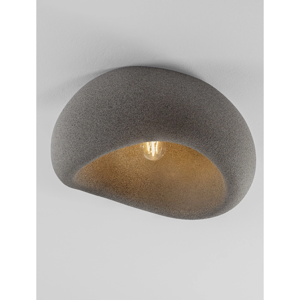 Plafonnier naturel Aere gris 50cm Plafonnier naturel Aere gris 50cm