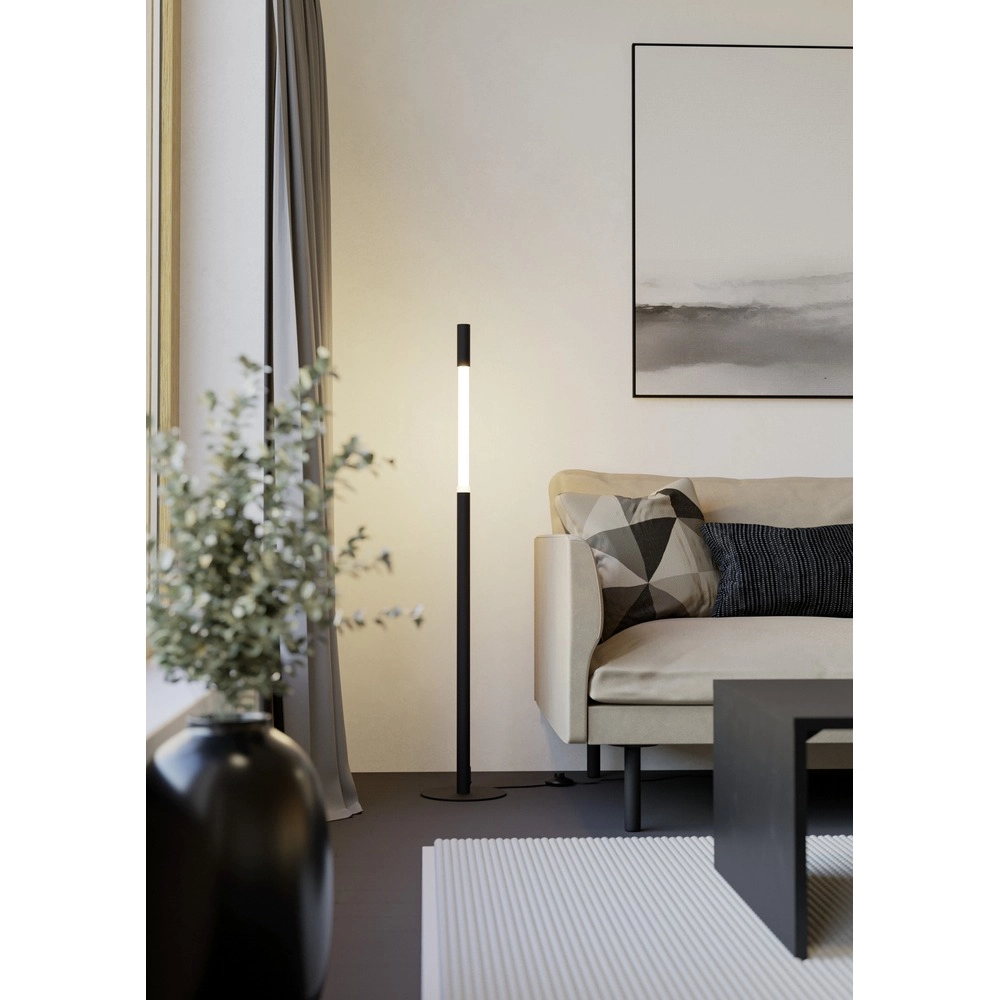 Lampe de pied élégante Parabita noir et blanc Eglo 9008606392414