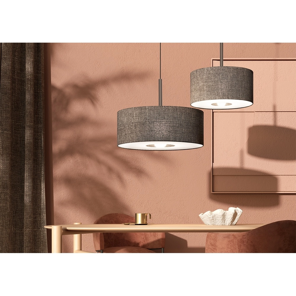 Lampe suspendue Amarela Mélange noir Ø 23cm Lyora 5903139116596