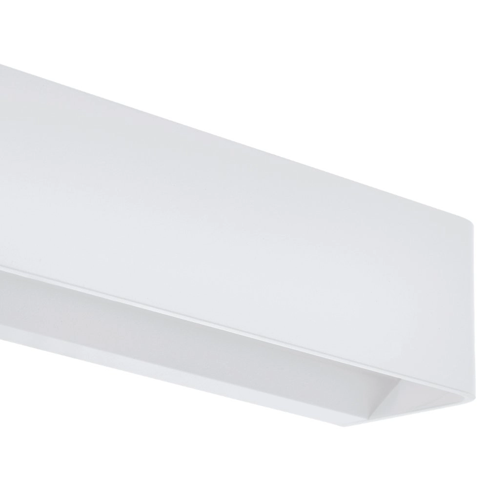 Spot mural LED Sania 4 12w - 3000K - 36cm blanc Eglo 9002759984236