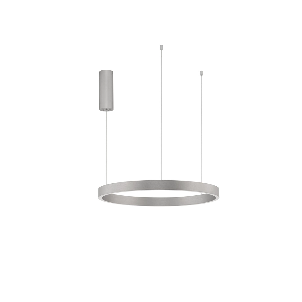 Suspension design Elowen gris argenté Ø 60cm Lyora 5212017439079