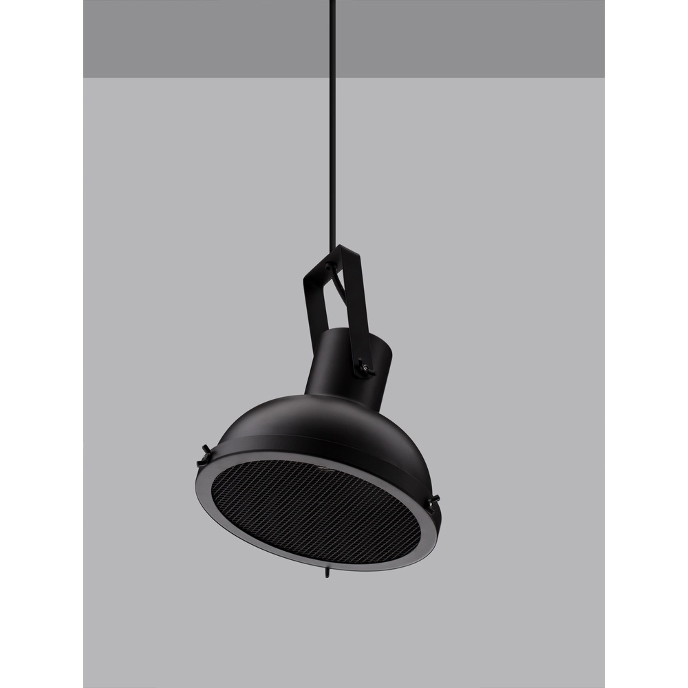 Suspension Ruvi 1 lumière noire Lyora 5212017446329