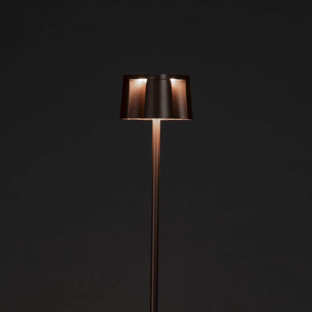 Lampadaire marron rouille Nice pour l'extérieur KonstSmide 7318307831979