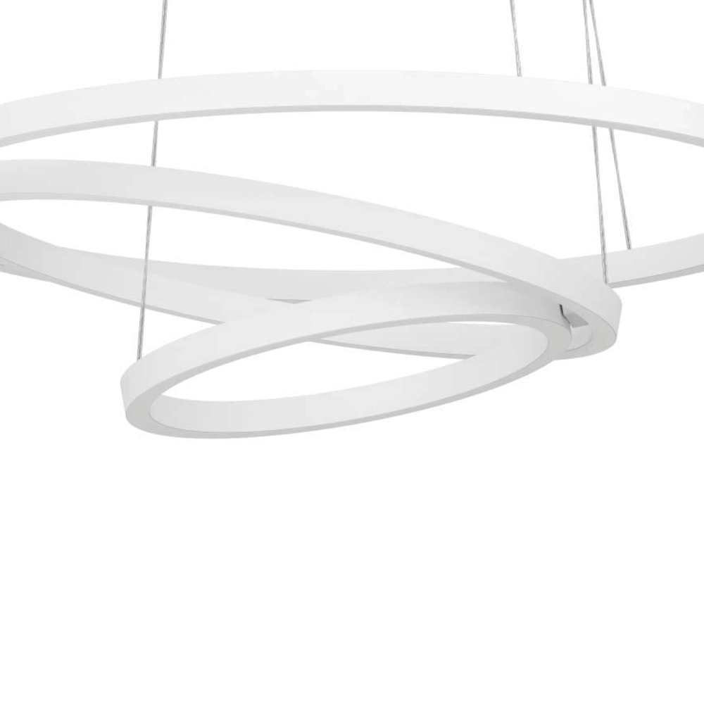 Lampe suspendue Zigbee Lobinero-Z blanc Eglo 9008606244140