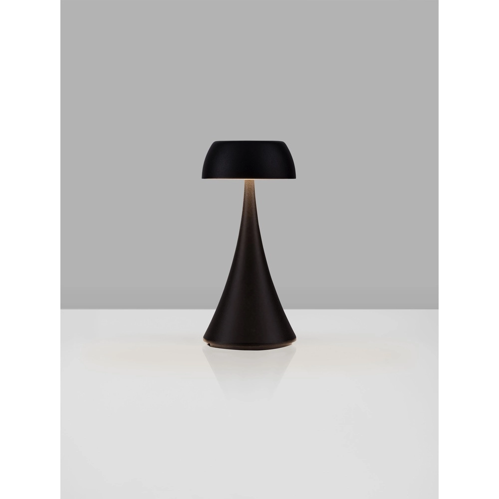 Lampe de table Ycro anthracite rechargeable par USB Lyora 5212017476975