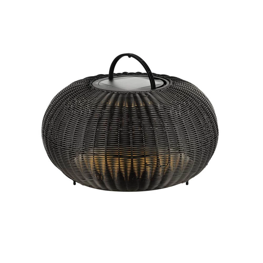 Lampadaire bas Adegan Flat Solar Noir solaire SLV 4024163296625