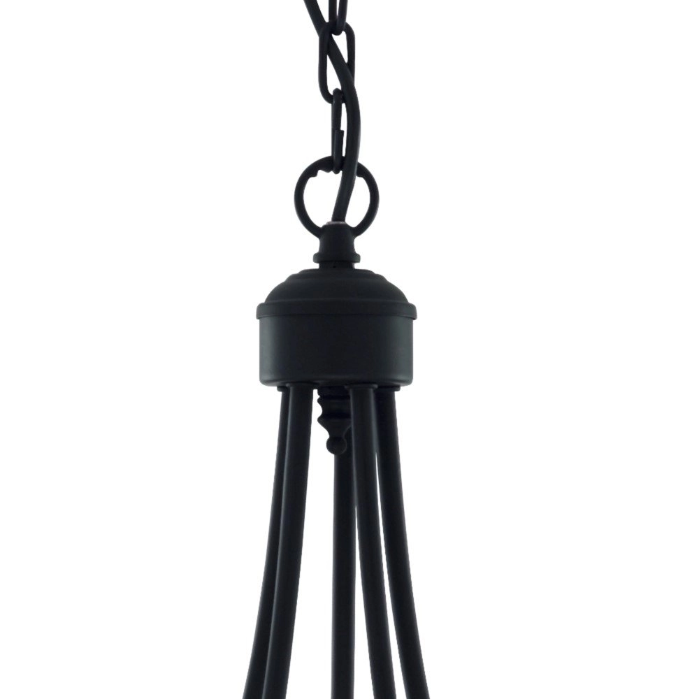 Lustre noir Maypole 5 lumières Searchlight 5013874205957
