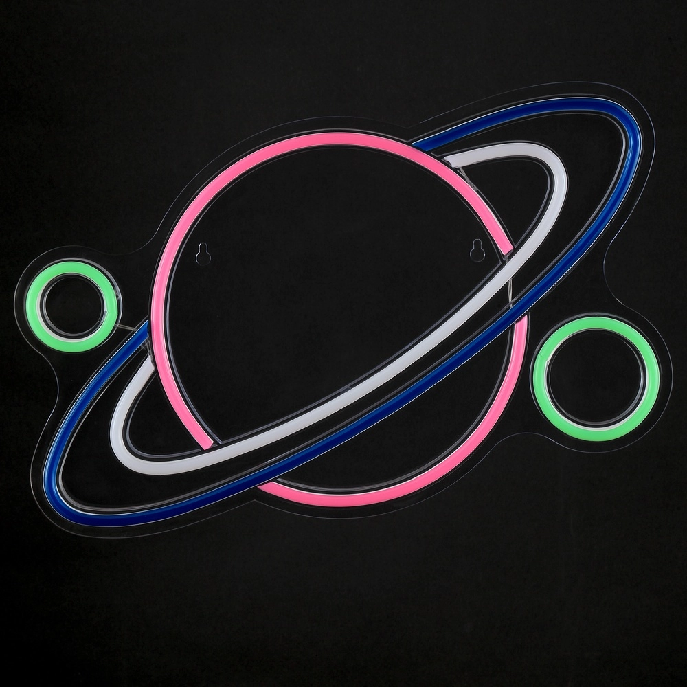Lampe murale au néon Neon-Tales Planète Brilliant 4004353477812